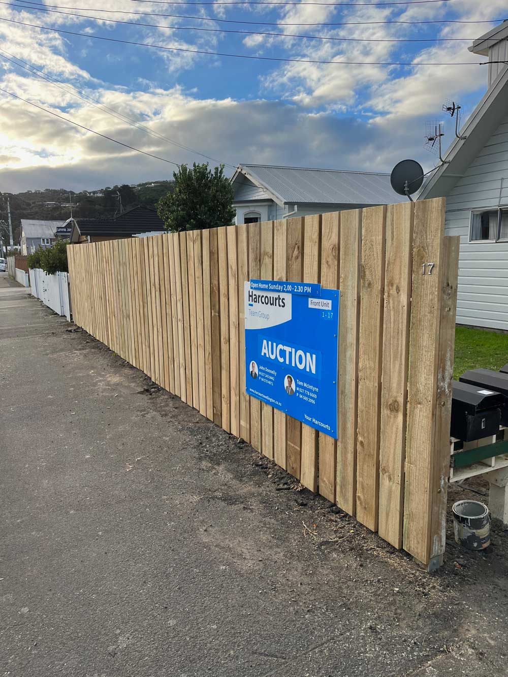 Front Fence and other repairs - Farnell Fencing